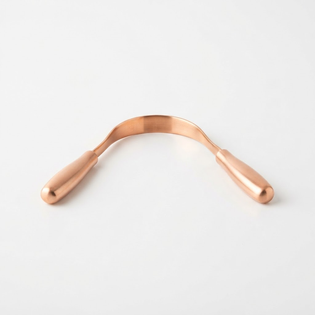 Pure Copper Tongue Scraper